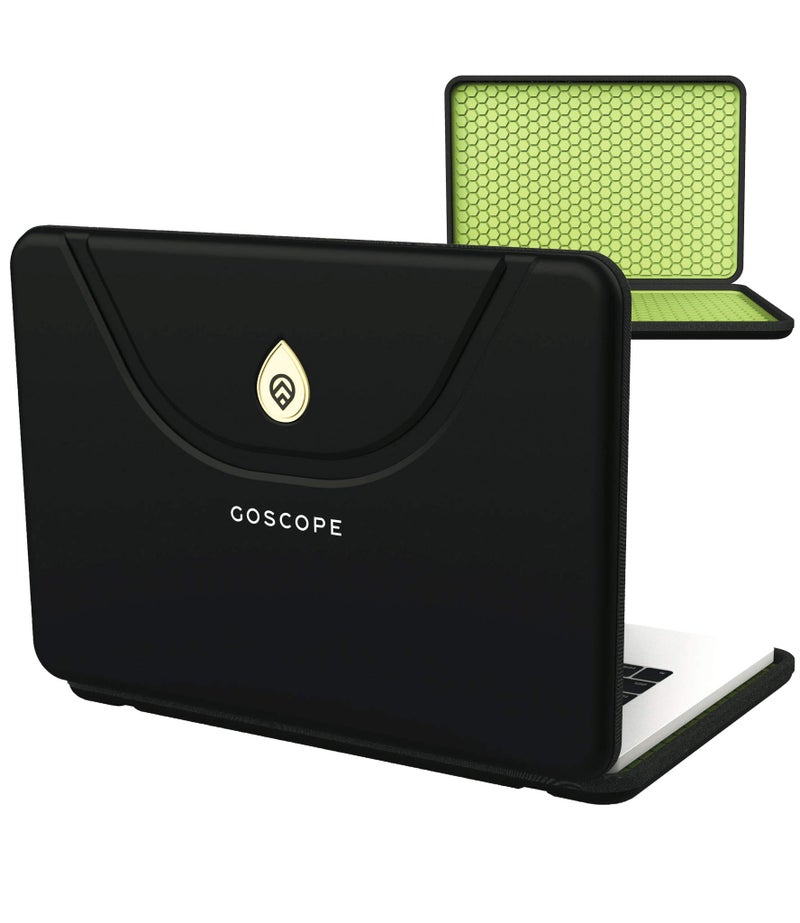 GoScope حافظة ماك بوك برو 16 بوصة 2025 مقاومة للصدمات مع هيكل خارجي صلب متوافقة مع أبل ماك بوك برو 16 بوصة: موديلات 2024-2025 ماك بوك برو - Image 1